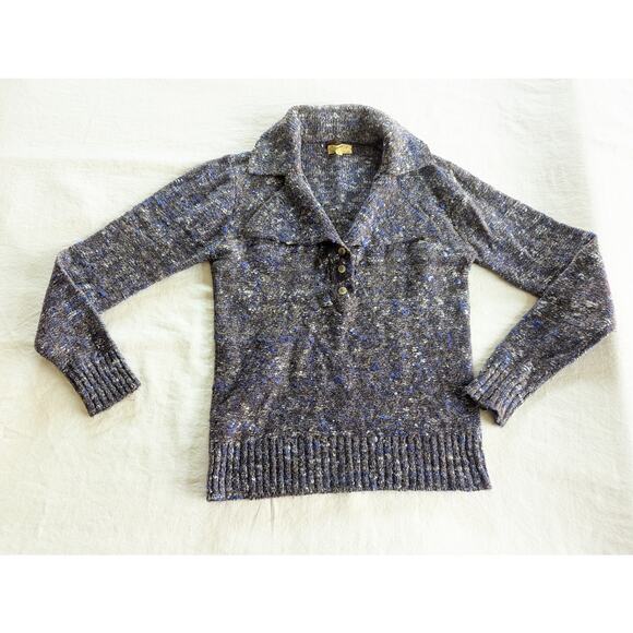 Yves Saint Laurent Vintage Sweater Size S Wool Blend British Hong Kong - Picture 2 of 16